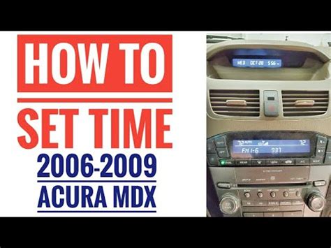 Symptoms included lack of acceleration and slipping transmissions, hard and failed shifts. . Acura mdx clock problems